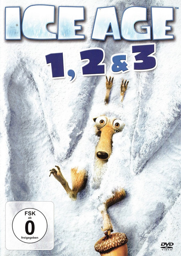 Ice Age 1,2 & 3 (DVD - gebraucht: sehr gut)