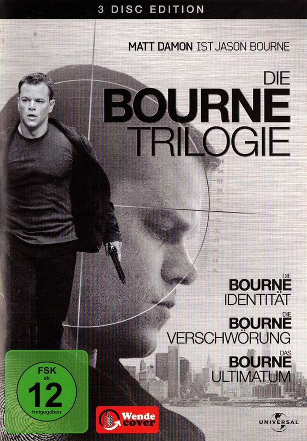 Die Bourne Trilogie (DVD - gebraucht: sehr gut)