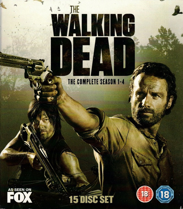 The walking Dead: The complete Season 1-4 (Blu-ray - gebraucht: sehr gut)