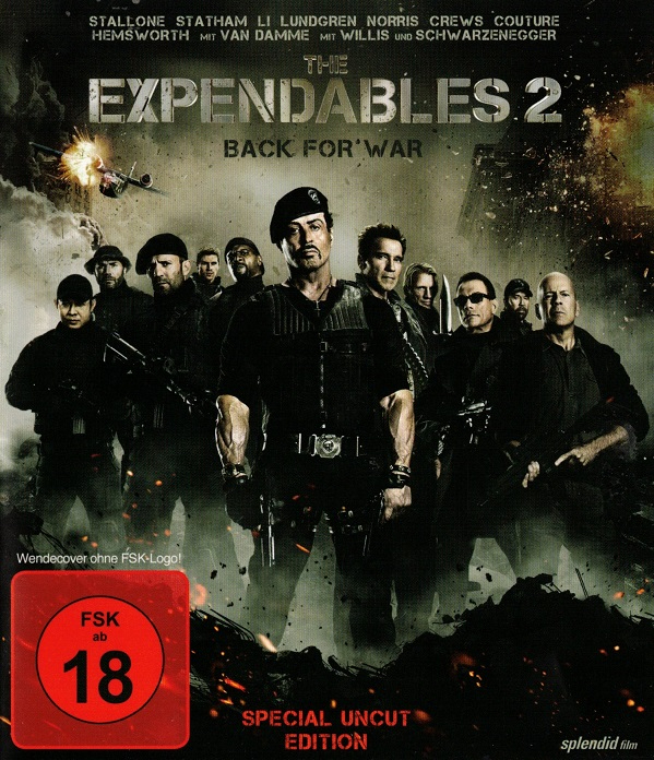 The Expendables 2 - Back For War (Special uncut edition) (Blu-ray - gebraucht: sehr gut)