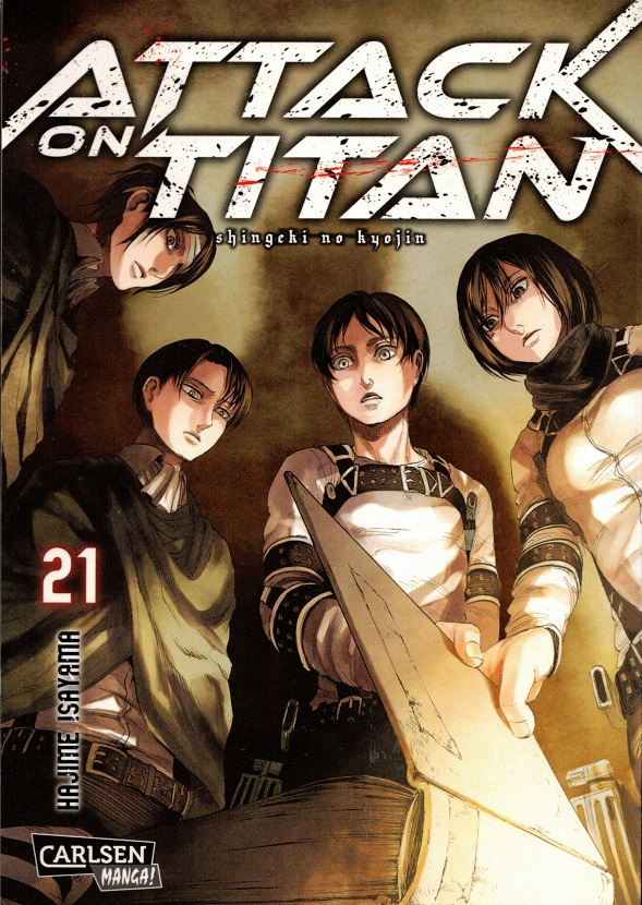 Attack on Titan - Band 21 (gebraucht: gut)