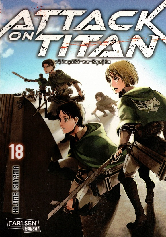 Attack on Titan - Band 18 (gebraucht: gut)
