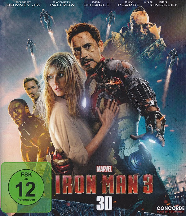 Iron Man 3 3D (Blu-ray - gebraucht: sehr gut)