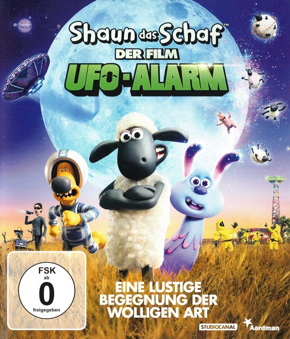 Shaun das Schaf - Der Film: Ufo-Alarm (Blu-ray - gebraucht: sehr gut)