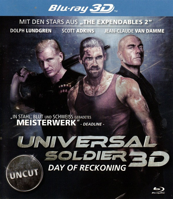 Universal Soldier - Day of Reckoning 3D - uncut (Blu-ray - gebraucht: gut)