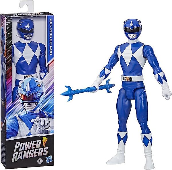 Power Rangers: Mighty Morphin Blue Ranger (Beschädigte Verpackung)