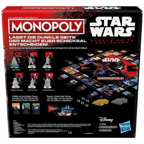 Star Wars Monopoly:  Dunkle Seite der Macht