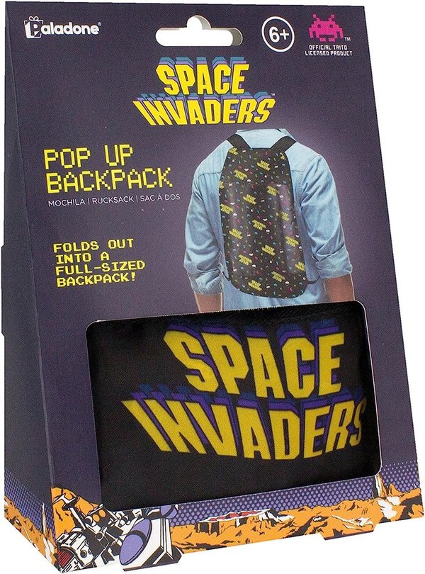 Space Invaders: Pop Up Rucksack
