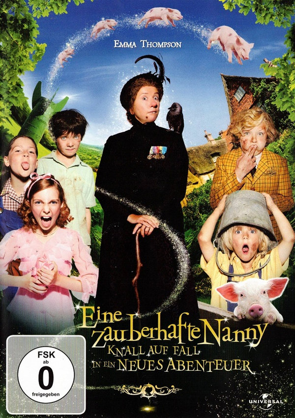 Eine zauberhafte Nanny - Knall auf Fall in ein neues Abenteuer (DVD - gebraucht: sehr gut)