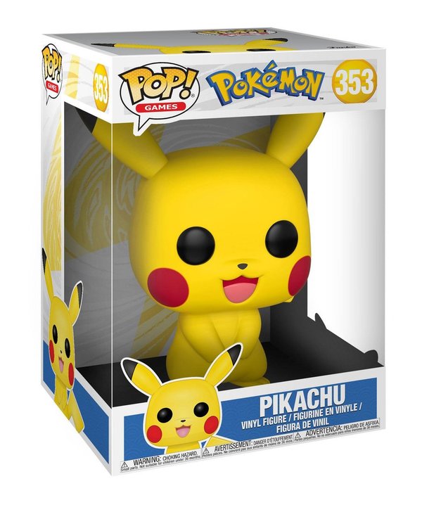 Pikachu (Oversized) (Pop! Pokemon #353)