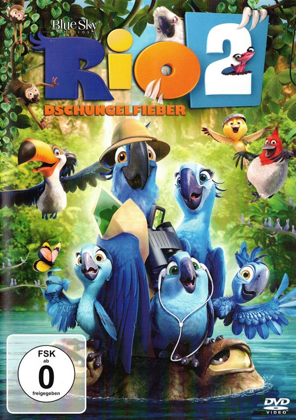 Rio 2 - Dschungelfieber (DVD - gebraucht: sehr gut)
