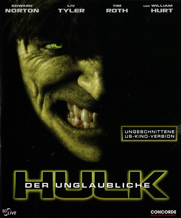 Der unglaubliche Hulk (Blu-ray - gebraucht: gut)
