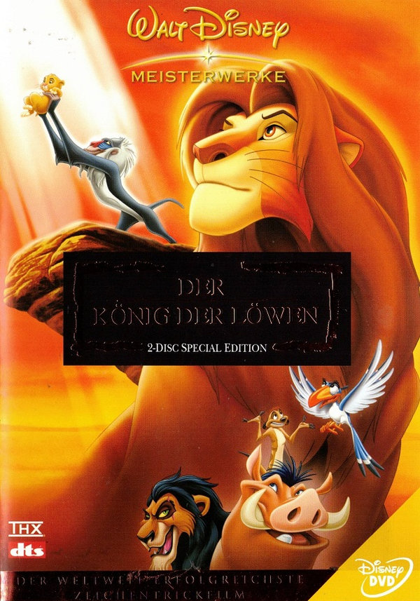 Der König der Löwen (DVD - gebraucht: gut)