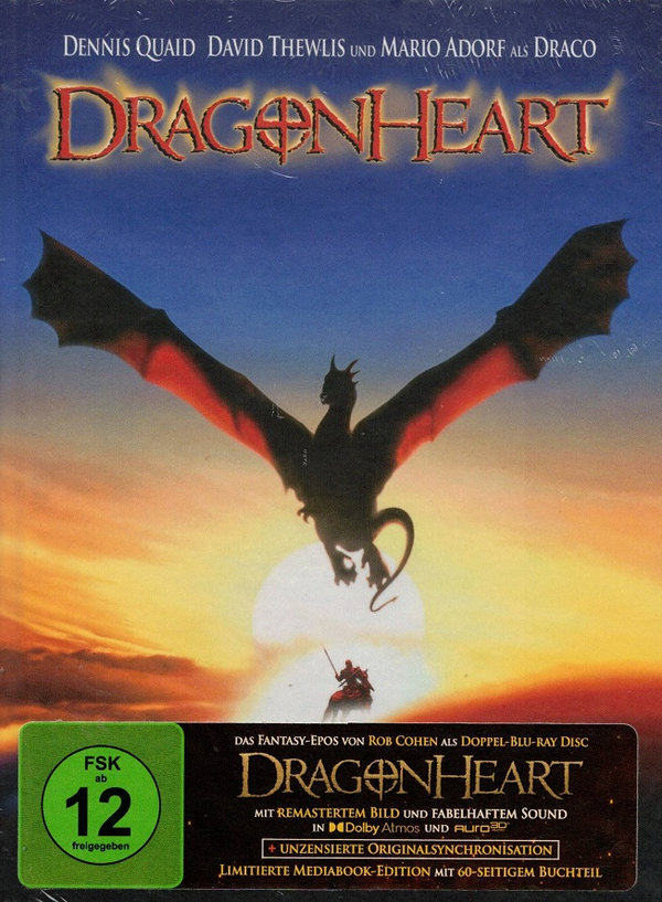 Dragonheart 1 (Mediabook) (Blu-ray)