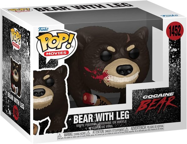 Bear with leg (Pop! Movies #1452: Cocaine Bear)